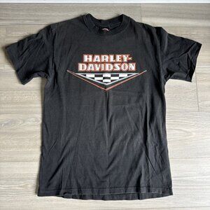 VTG 1994 RK Stratman HARLEY DAVIDSON Single Stitch Shirt Size M Hanes Beefy USA‎